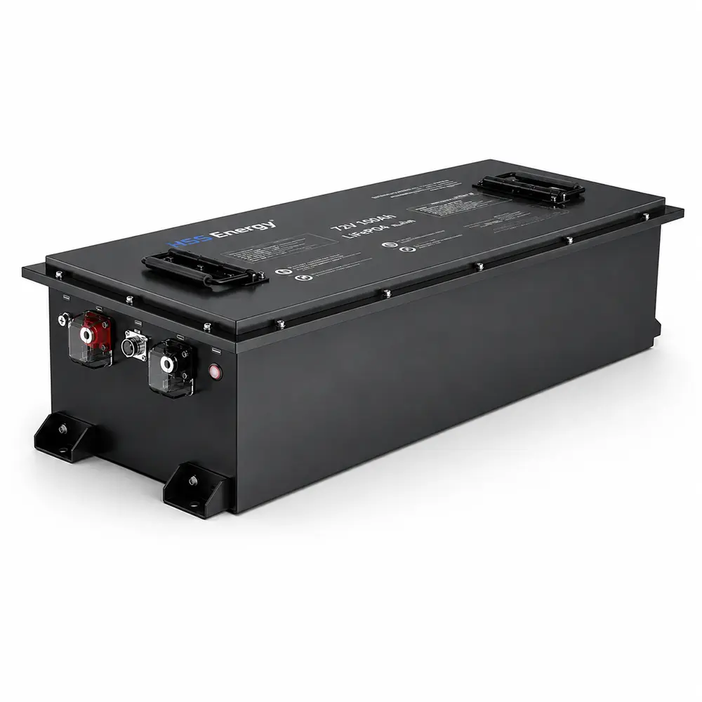 بطارية الرافعة الشوكية LiFePO4 72V 100Ah