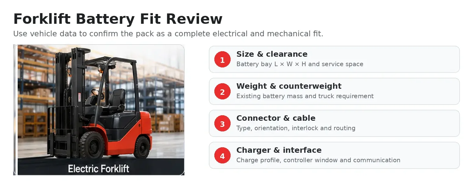 48V 210Ah LiFePO4 Forklift Battery