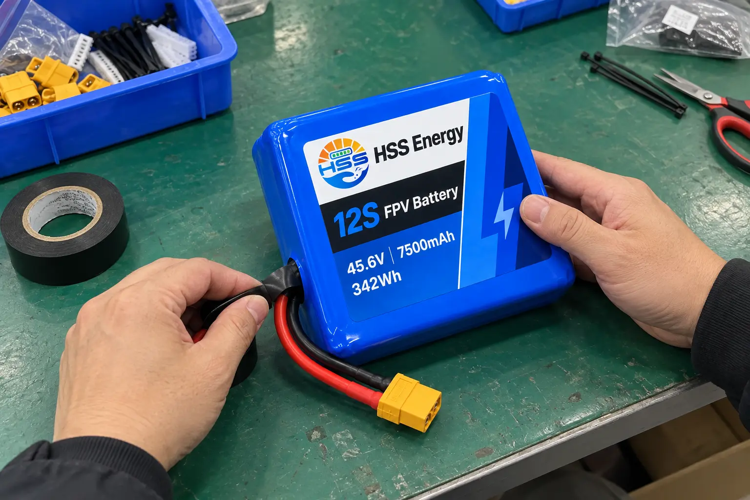 12S 7500mAh FPV Battery